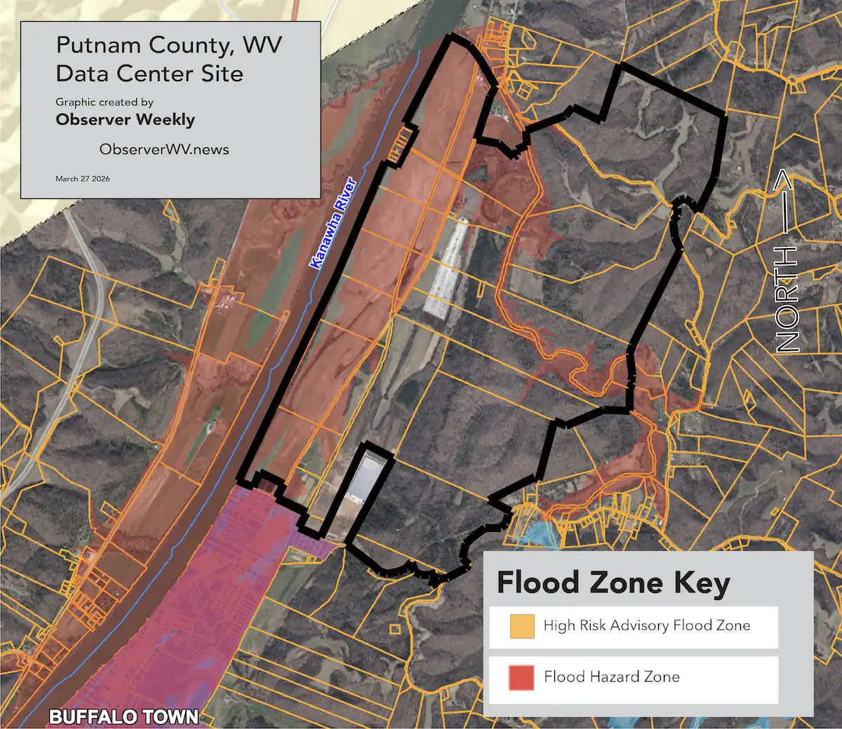 Google Plans To Build Data Center Campus In Putnam County, West Virginia